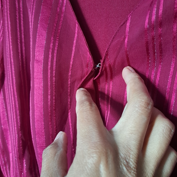 Japna Burgundy Blouse - Picture 5 of 8